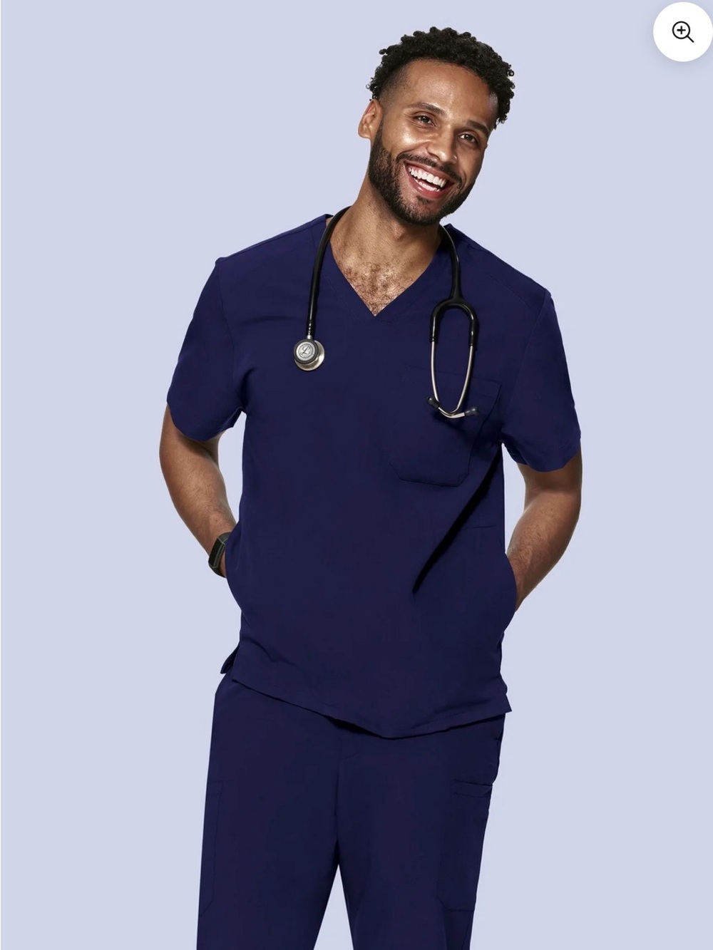 Mandala Men’s 3 pocket scrub top